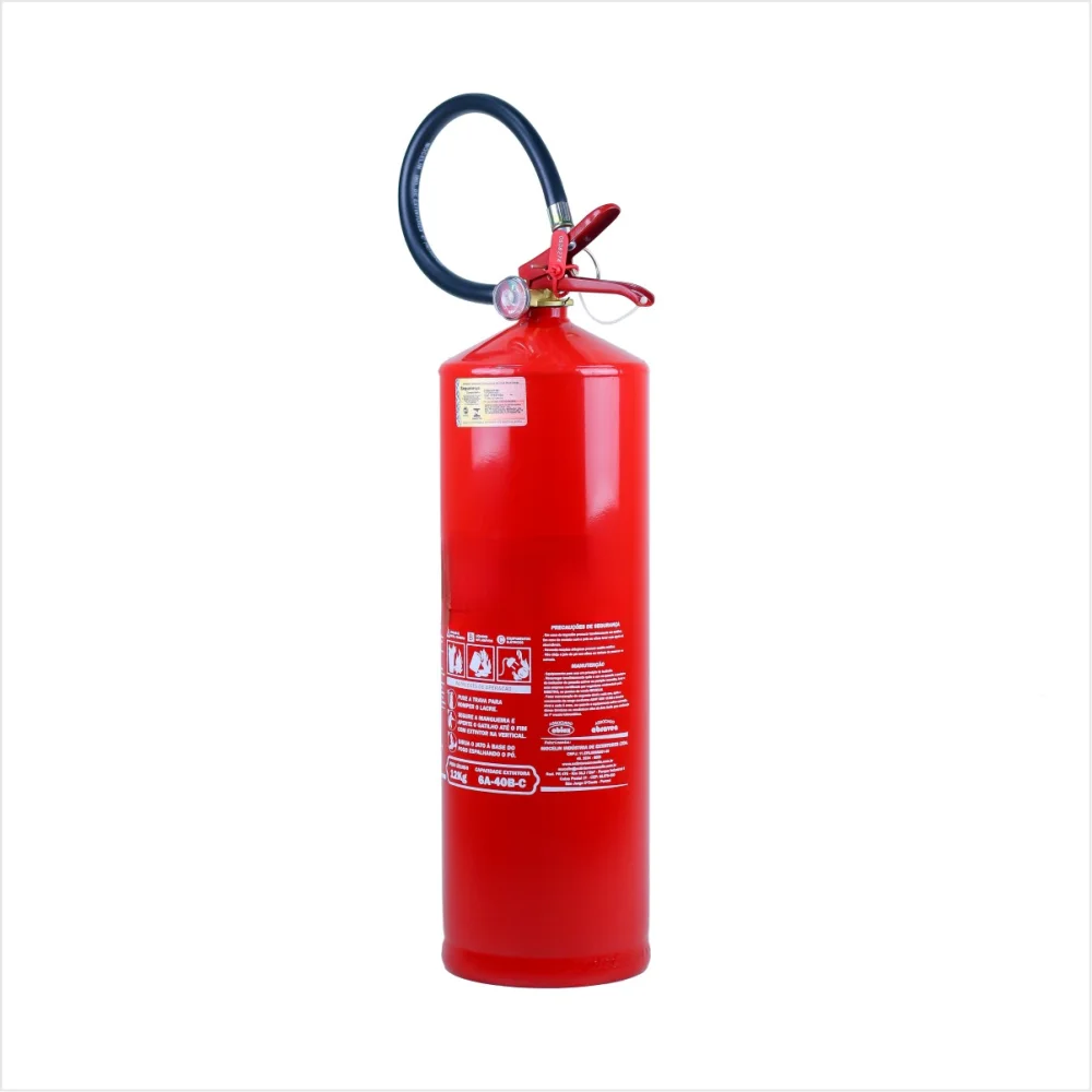 Extintor de Incêndio Portátil Pqs Classe Abc 12 Kg