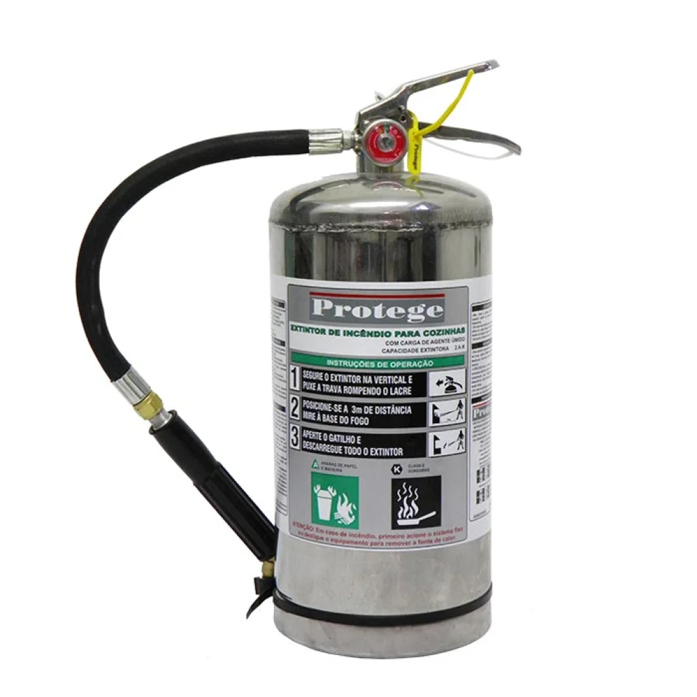Extintor Portátil para Cozinha Classe K 6Kg
