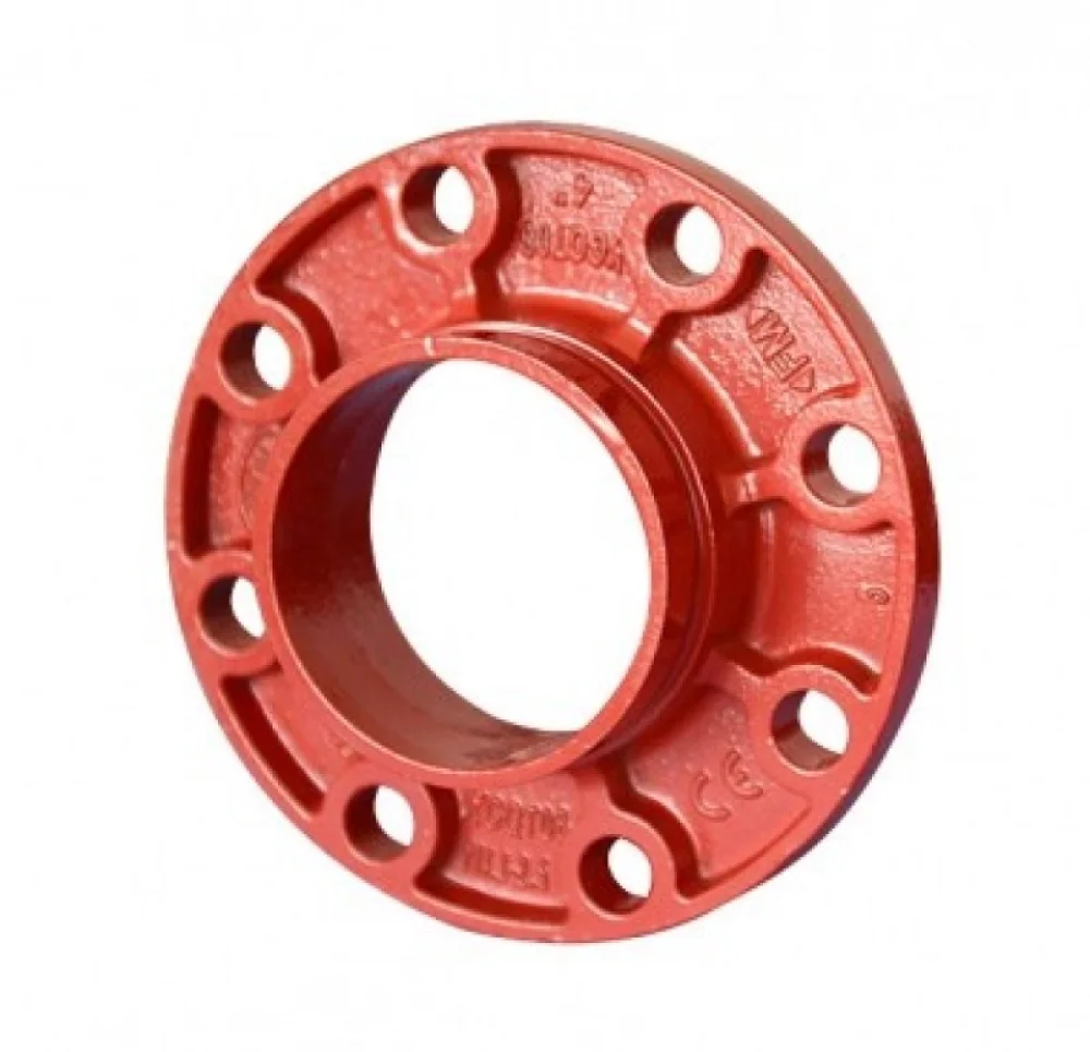 Flange Adaptador Ranhurado 3" 89Mm