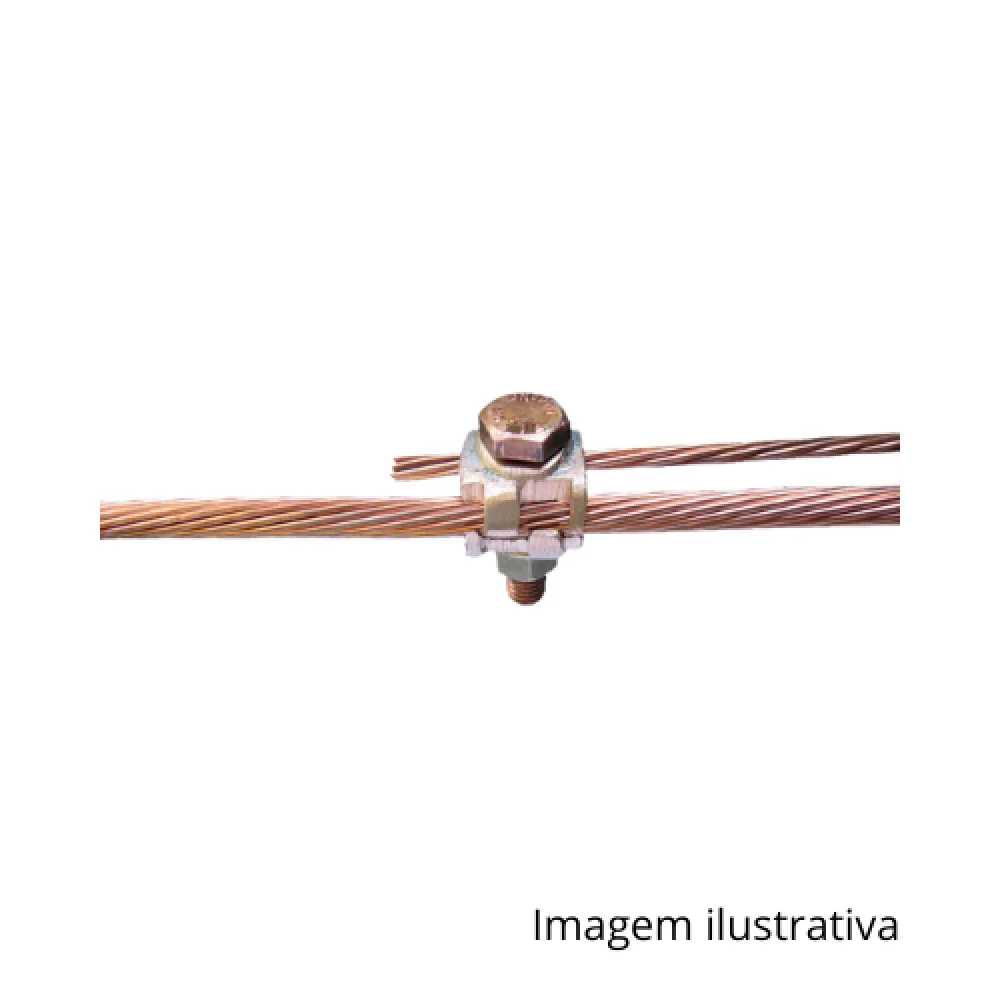 Grampo Paralelo Bronze 1 Parafuso (06-70Mm)