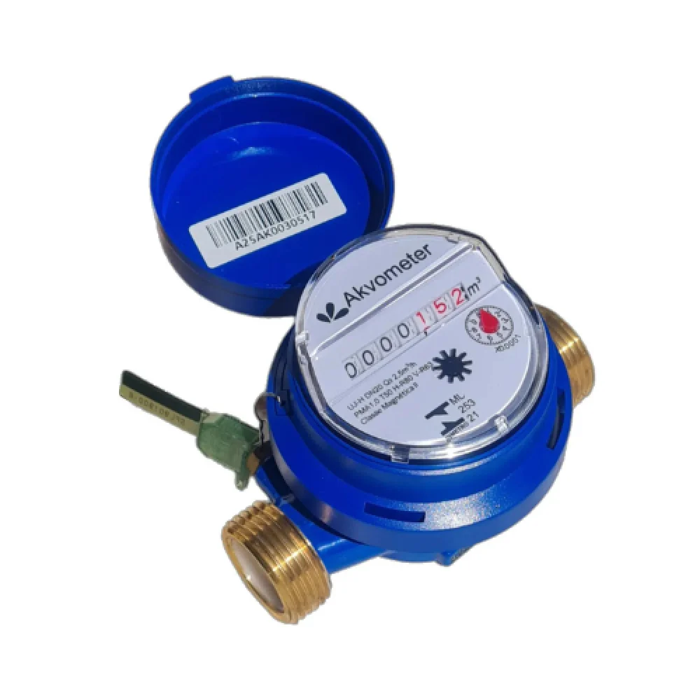 Hidrômetro Unijato 3M/H X 3/4 com Conexão Latão