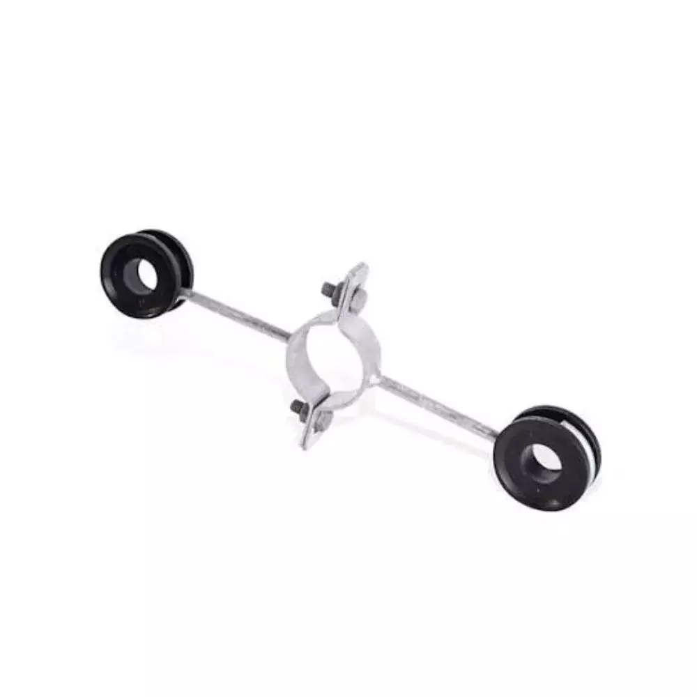 Isolador para Mastro com 2 Descidas Simples