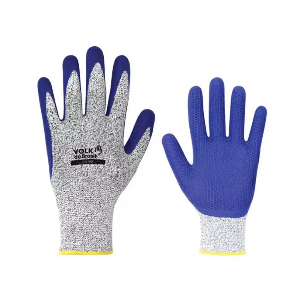 Luva Anticorte e Térmica Volk Cut Grip Látex Foam - Ca 38732