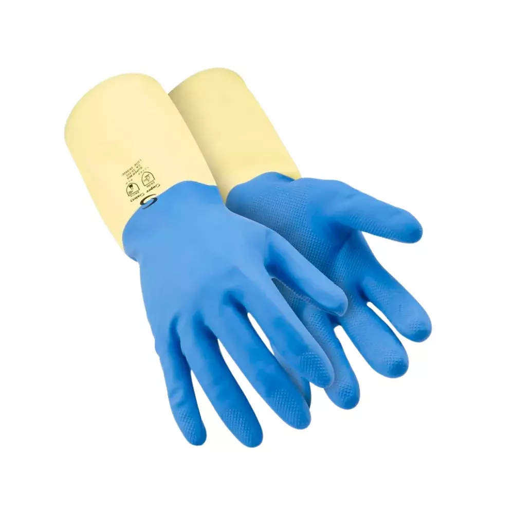 Luva de Látex e Neoprene Super MIX Forrada Super Safety Bicolor - Ca 33333