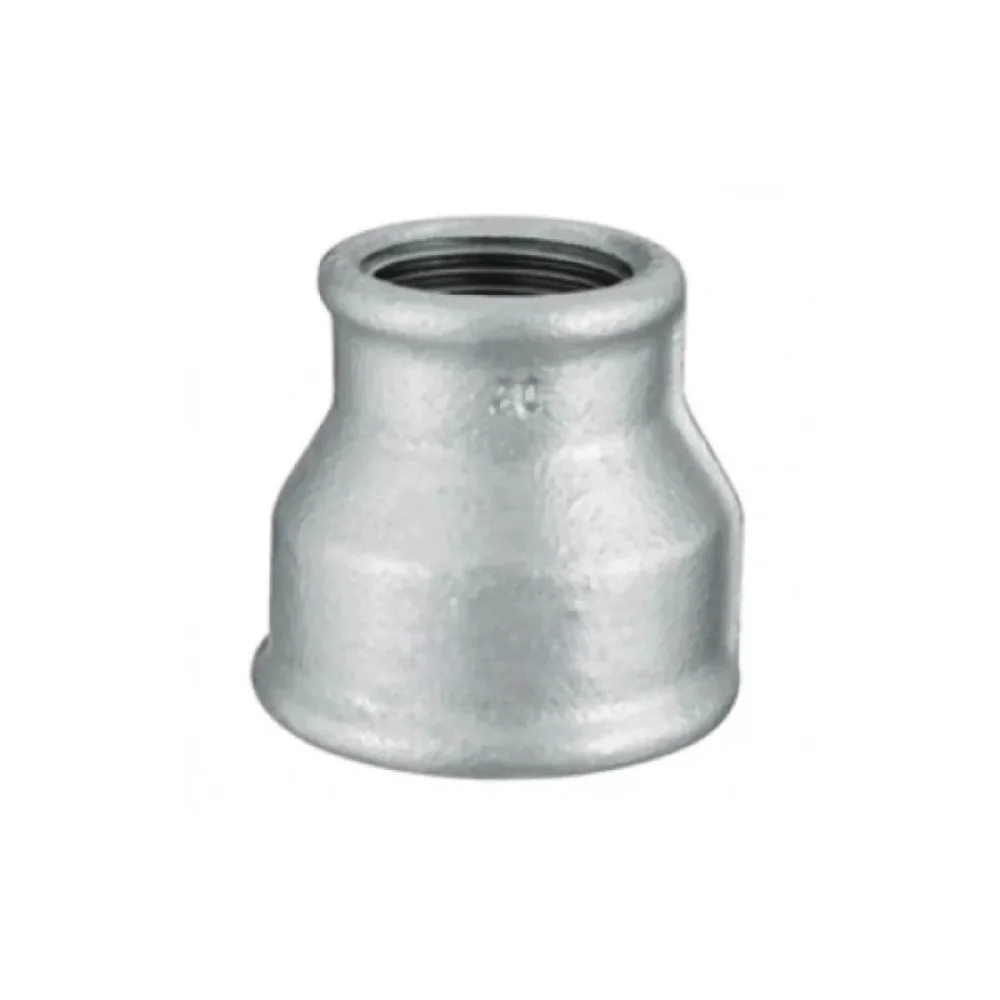 Luva de Redução Galvanizada 1.1/4 X 1/2 Polegada