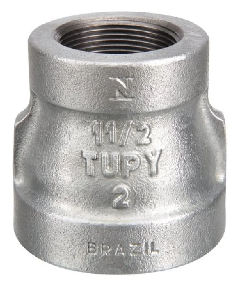 Luva de Redução Média Pressão Npt 2" X 1.1/2