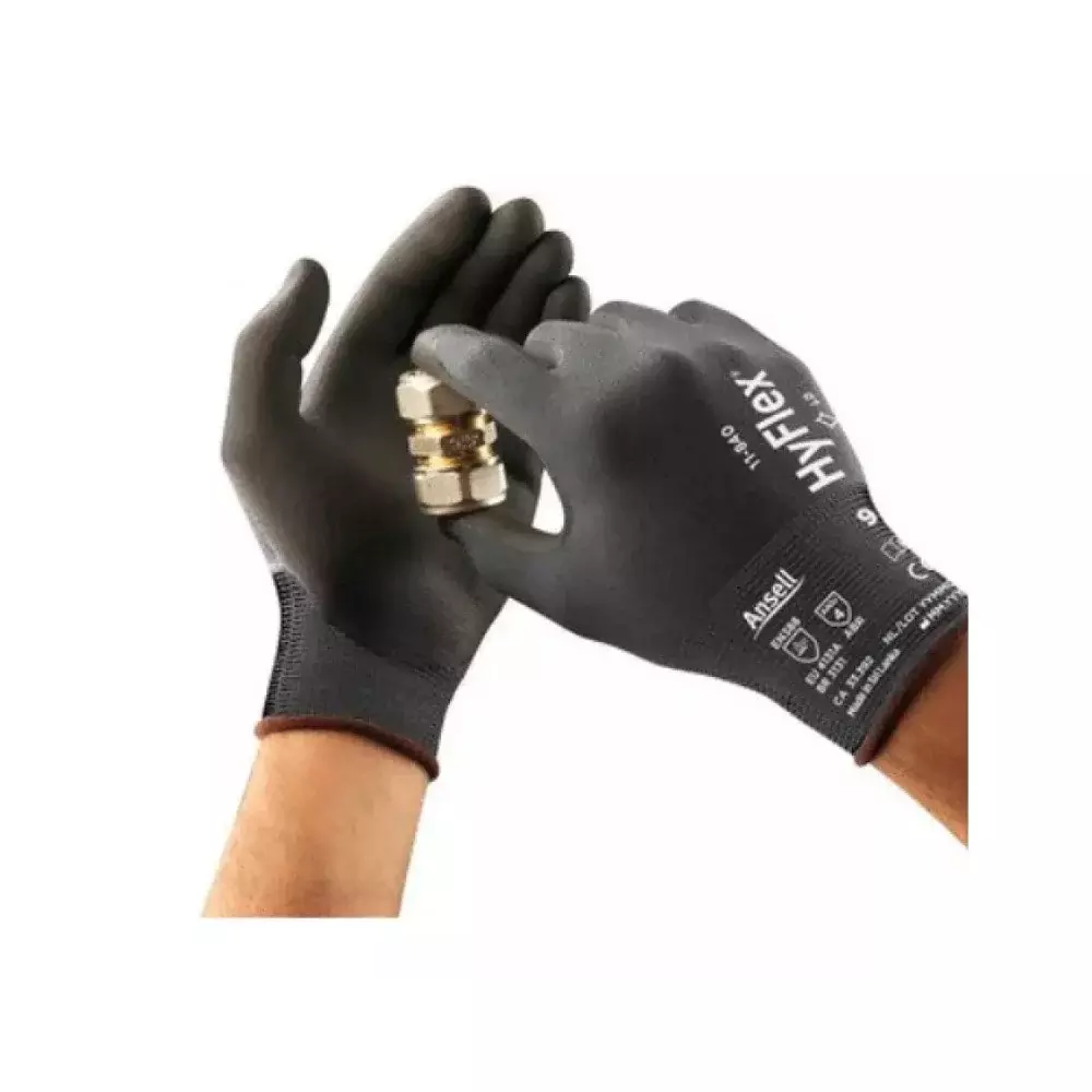 Luva de Segurança Ansell Hyflex 11-840 Nitrílica Ca 33392