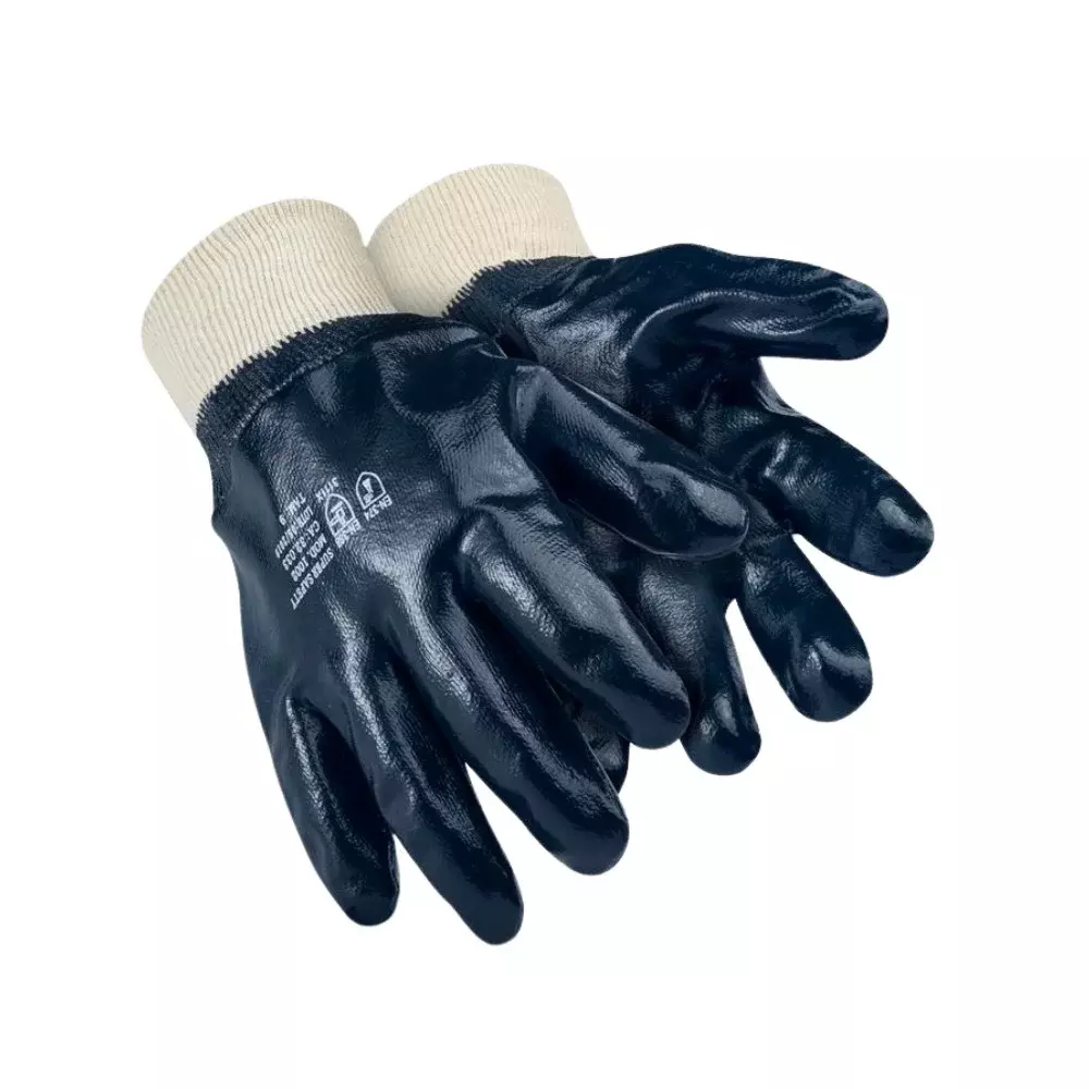 Luva Nitrílica Banho Total Duplo Ss1002 Super Safety - Ca 49435