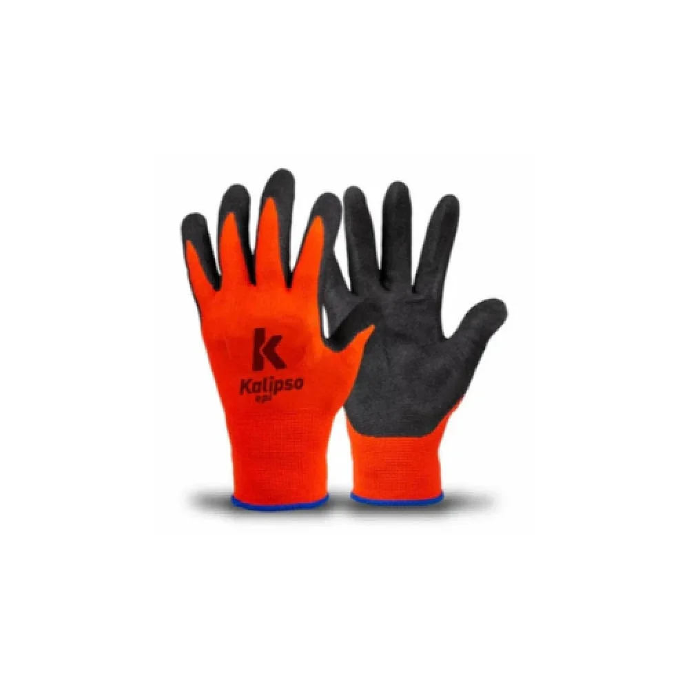 Luva Nitrílica com Suporte Têxtil Foam - Ca 44304 - Kalipso
