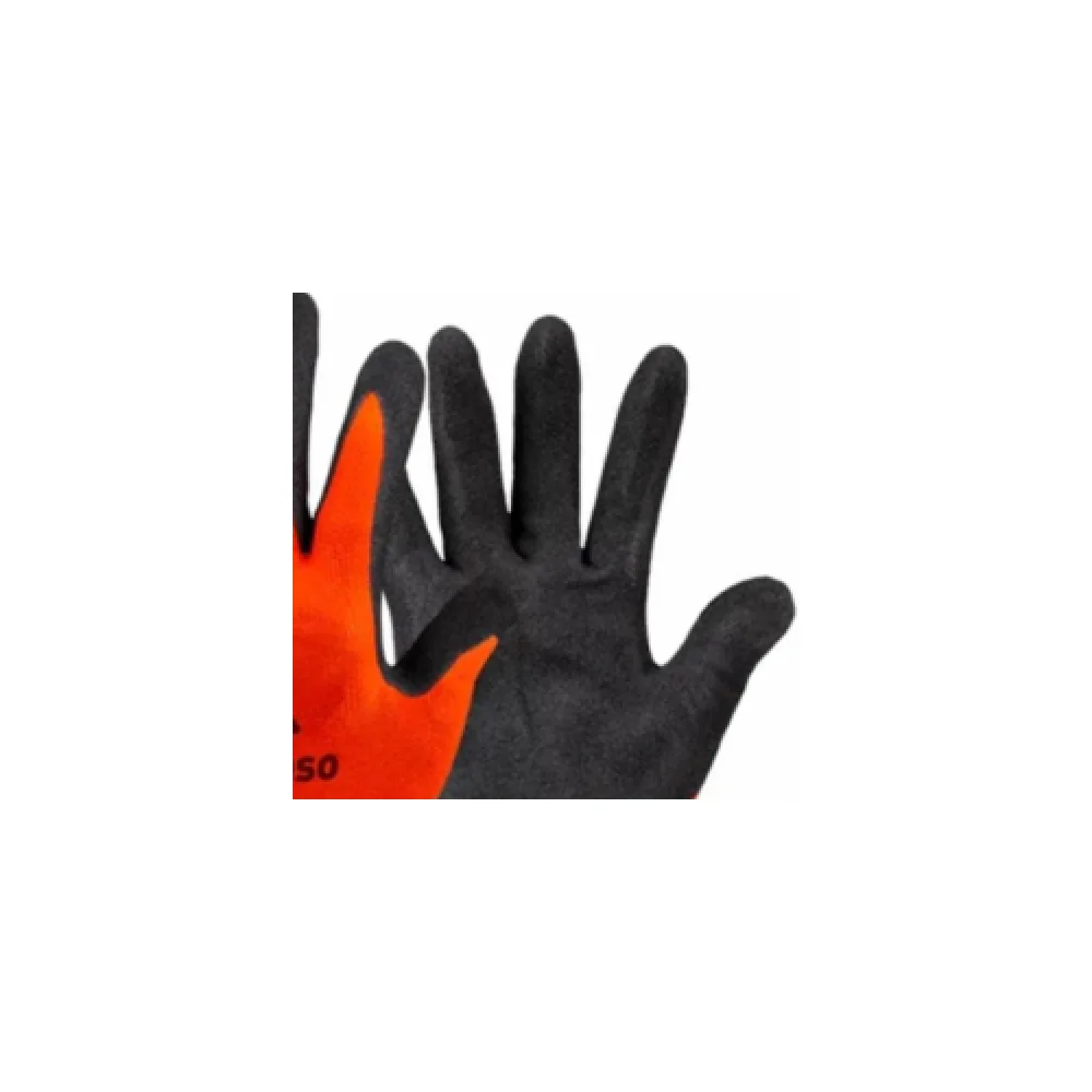Luva Nitrílica com Suporte Têxtil Foam - Ca 44304 - Kalipso