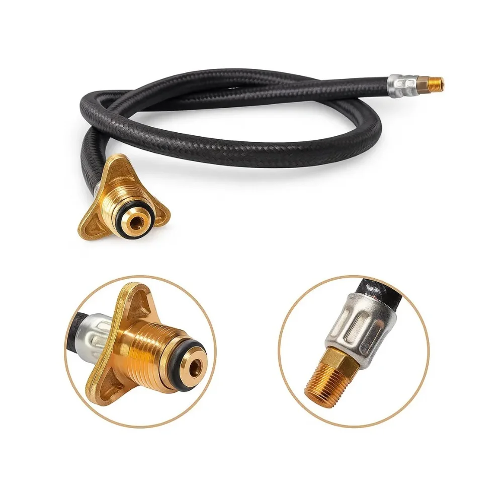 Chicote Pig Tail Gás 7/8" P-45 - 1 Metro