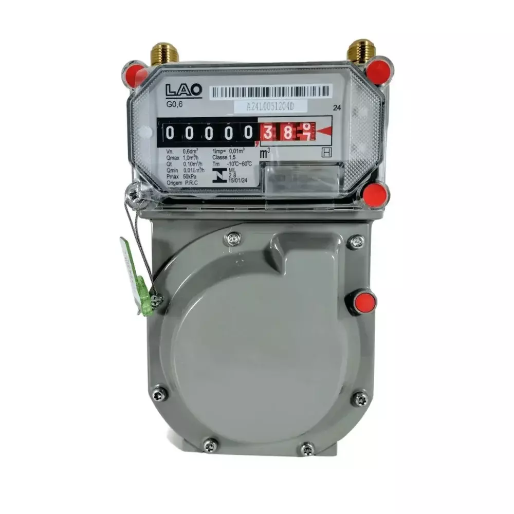 Medidor de Gás Modelo G 0.6 - 3/8 Sae