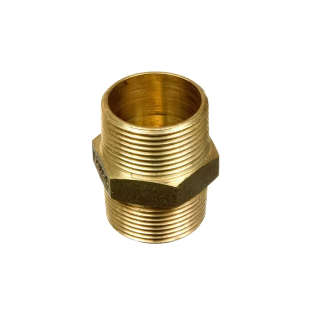 Niple Duplo Bronze 2" Bsp