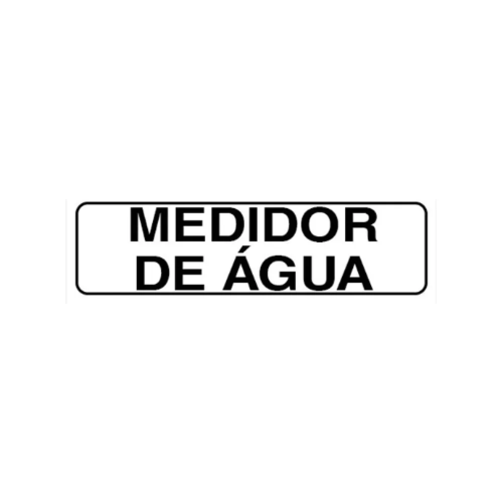 Placa Medidor de Água