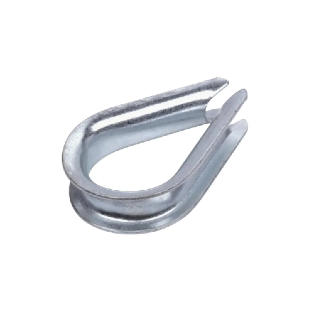 Sapatilha Galvanizada para Cabo de Aço 3/8 (10Mm)