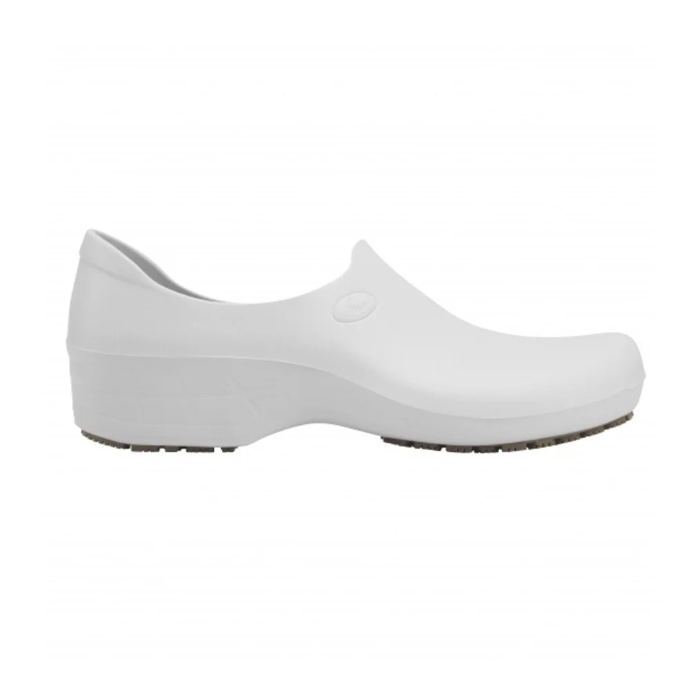 Sapato Antiderrapante Sticky Shoes Woman Ca 39848 Branco Impermeável