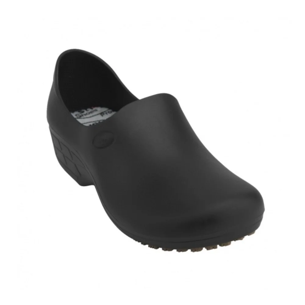 Sapato Antiderrapante Sticky Shoes Woman Ca 39848 Preto Impermeável