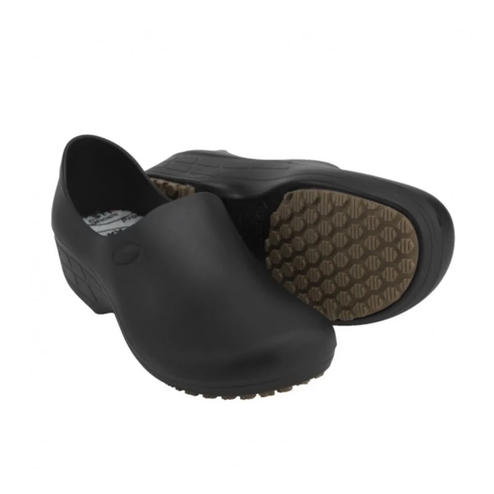 Sapato Antiderrapante Sticky Shoes Woman Ca 39848 Preto Impermeável