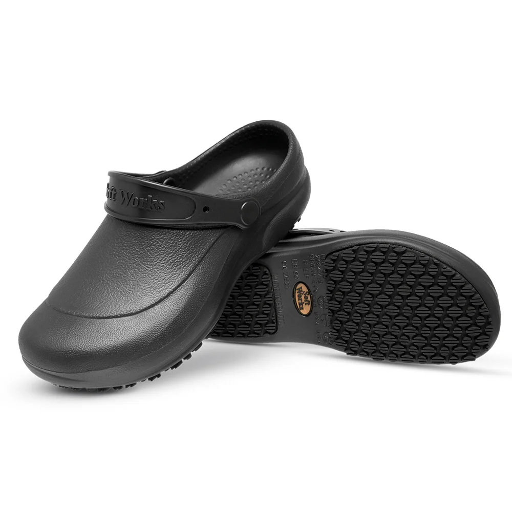 Sapato Antiderrapante Preto Ca 27921 Bb60 - Soft Works