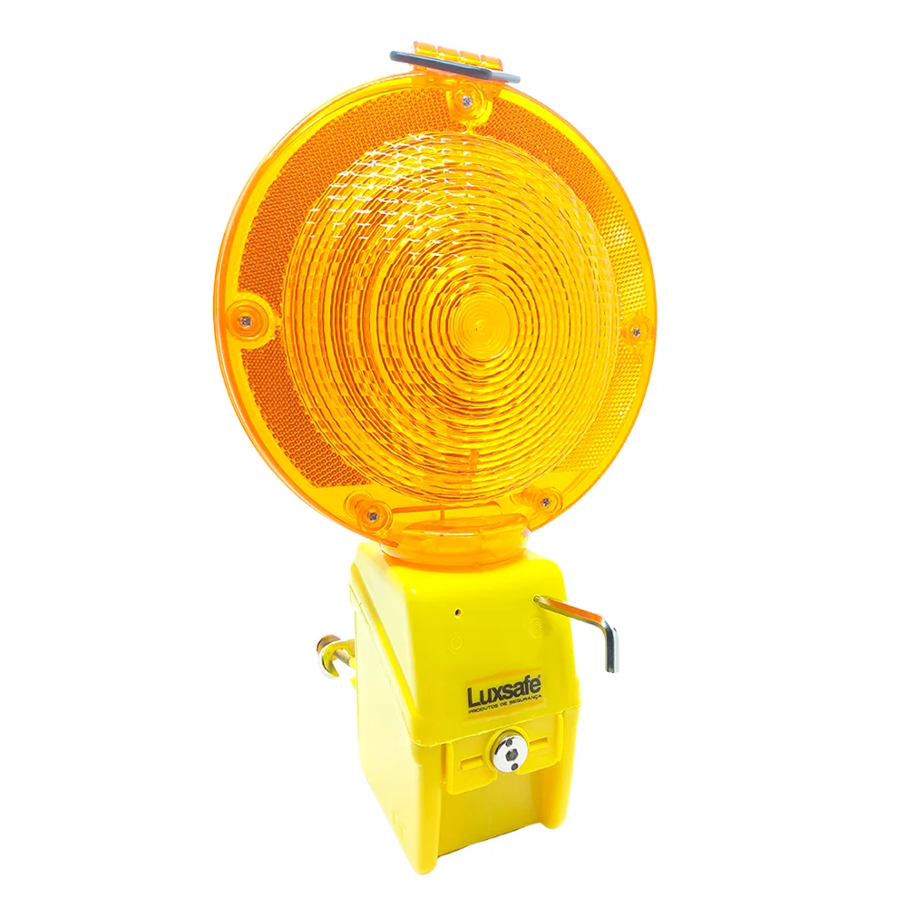 Sinalizador Trânsito Viário Led P/ Cone Monolight a Bateria 