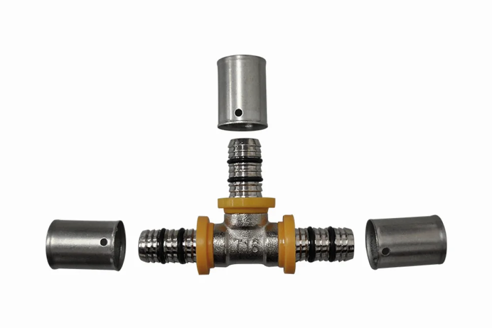 Tê de Compressão Pex Multicamadas para Gás 20Mm