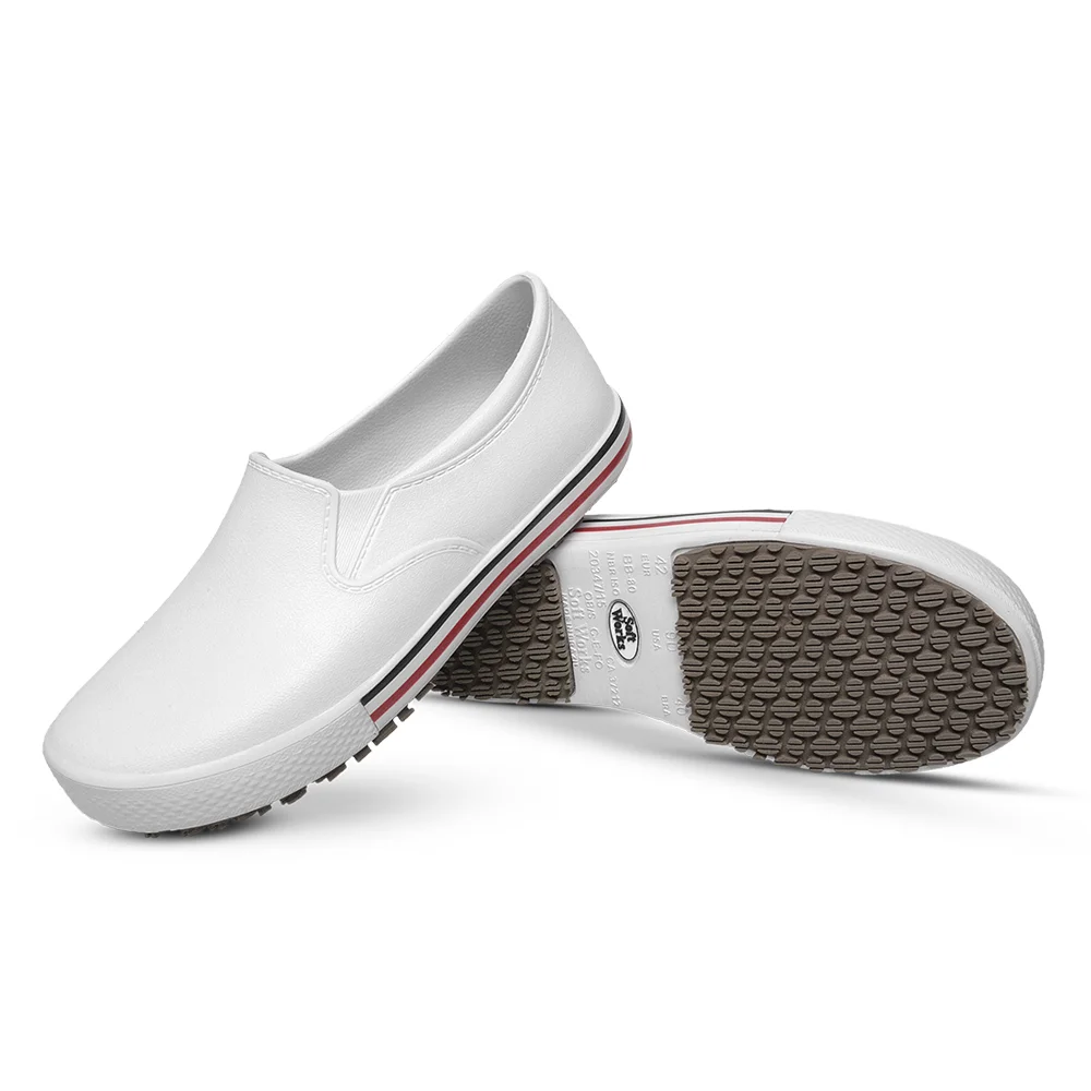 Tênis Antiderrapante C/ Palmilha Branco Ca 37212 Bb80 - Soft Works
