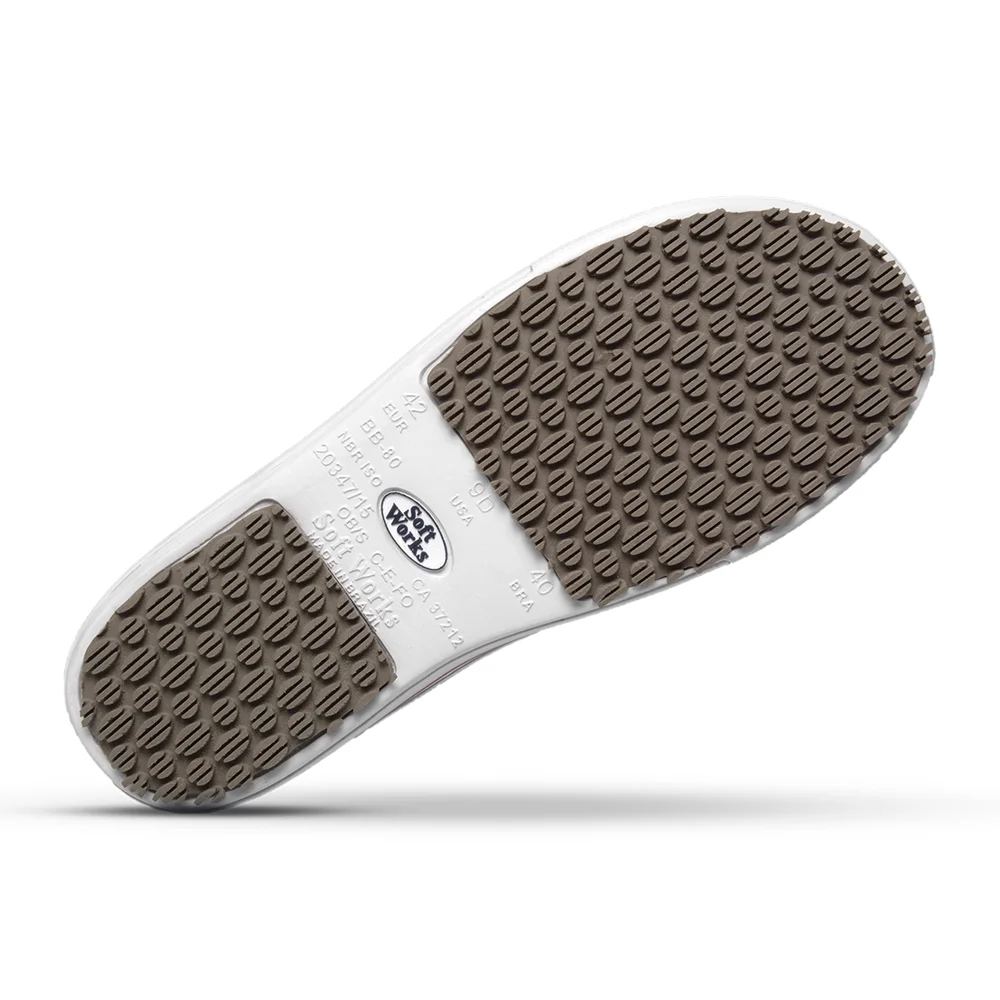 Tênis Antiderrapante C/ Palmilha Branco Ca 37212 Bb80 - Soft Works