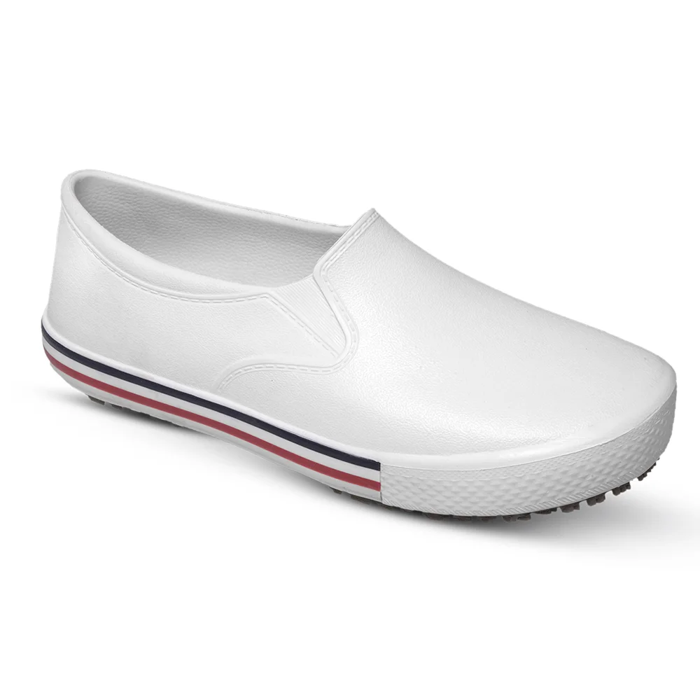 Tênis Antiderrapante C/ Palmilha Branco Ca 37212 Bb80 - Soft Works