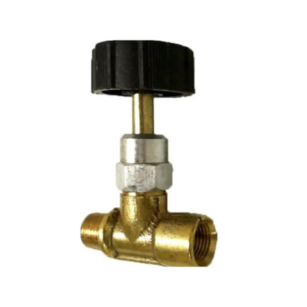 Torneira de Latão 1/8" Npt (I) X 1/8" Npt (E)