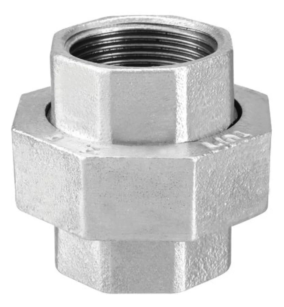 Uniao Galvanizado com Assento Bronze 2 1/2