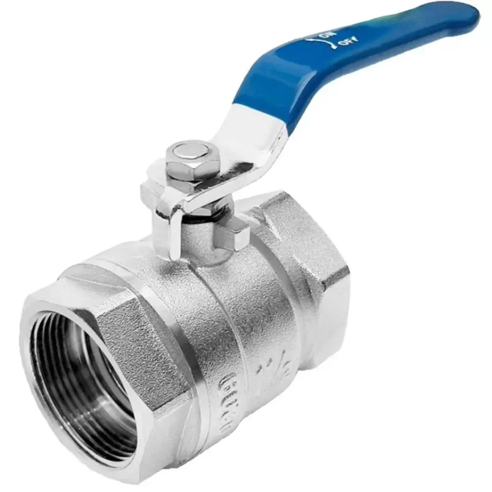 Válvula Esfera Monobloco Latão 2" Bsp