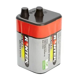 Pilha Bateria 6V para Sinalizador de Cones