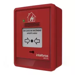 Acionador Manual Endereçável com Sirene Ip20 24V Ame 522