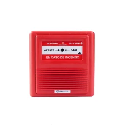 Acionador Manual Endereçável com Sirene Ip20 24V Apus