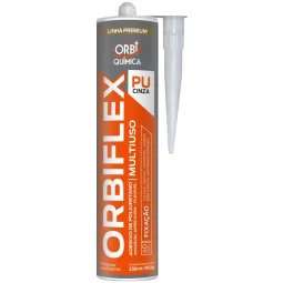 Adesivo Selante Poliuretano Pu Cinza 230Ml/ 380G Orbi