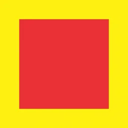 Adesivo Sinalização de Solo para Extintor 1X1 Metro E17