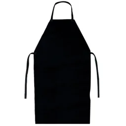 Avental Trevira Preto 1,60X1,20Cm Ca 28303 - Brascamp
