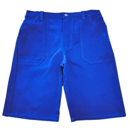 Bermuda de Brim Azul Royal C/Bolsos Profissional