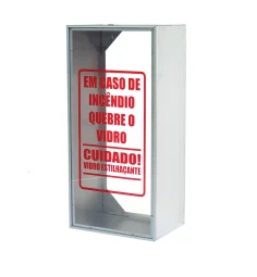 Caixa de Alumínio para Extintor Pqs 6Kg 65X26X20