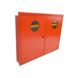 Caixa Metálica para Mangueira com Visor 90X120X17 Embutir