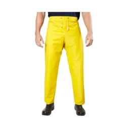 Calça Pvc Amarela Forrada - Brascamp - Ca 28482