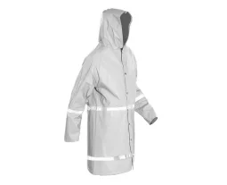Capa de Chuva Pvc Transparente C/Faixa Refletiva Ca 28449 - Brascamp
