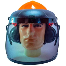 Capacete Florestal de Segurança C/Carneira, Abafador e Slot - Ultramaster