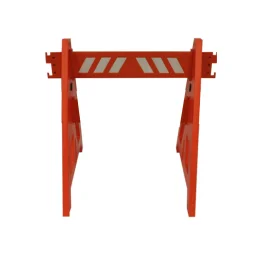 Cavalete Sinalização Trânsito Plástico 100X90Cm Refletivo