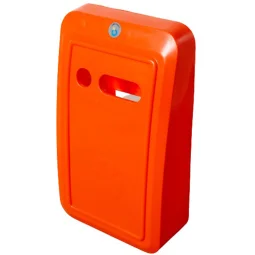 Coletor Lixeira de Pilhas e Baterias 30 Litros - Laranja