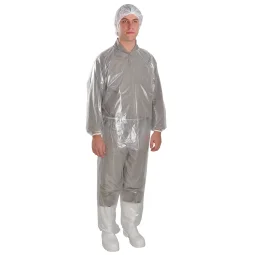 Conjunto Calça/Camisa Polietileno Transparente S/Capuz Ca 30354 - Prevemax