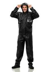 Conjunto Capa de Chuva C/Capuz Pvc Motoqueiro - Pantaneiro