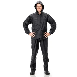 Conjunto Capa de Chuva Nylon Motoqueiro - Pantaneiro