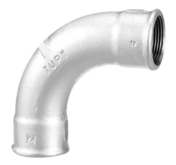 Curva Fêmea Galvanizada 90° 1/2