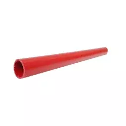 Eletroduto em Pvc Vermelho 1 Polegada - 3 Metros sem Rosca